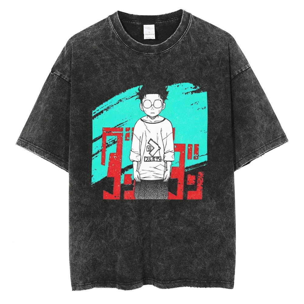 Dandadan Okarun's Destiny Oversized Vintage T-Shirt