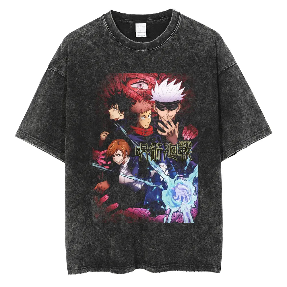 Jujutsu Kaisen Sorcerers Alliance Vintage T-Shirt