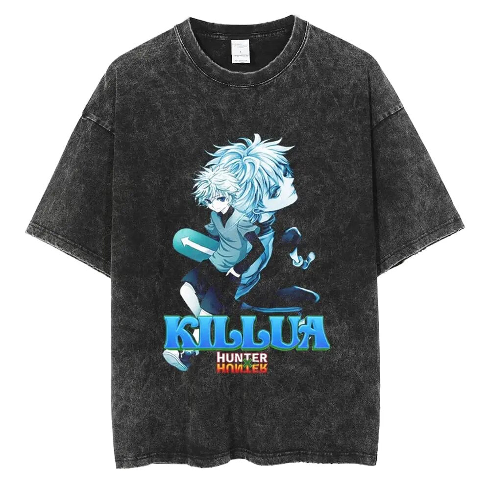 Hunter X Hunter Killua Thunderbolt Kid Vintage T-Shirt