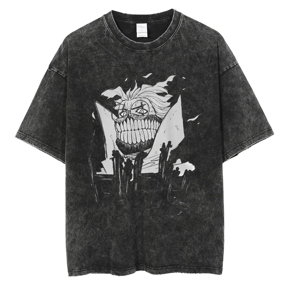 Dandadan Okarun's Spirit Oversized Vintage T-Shirt