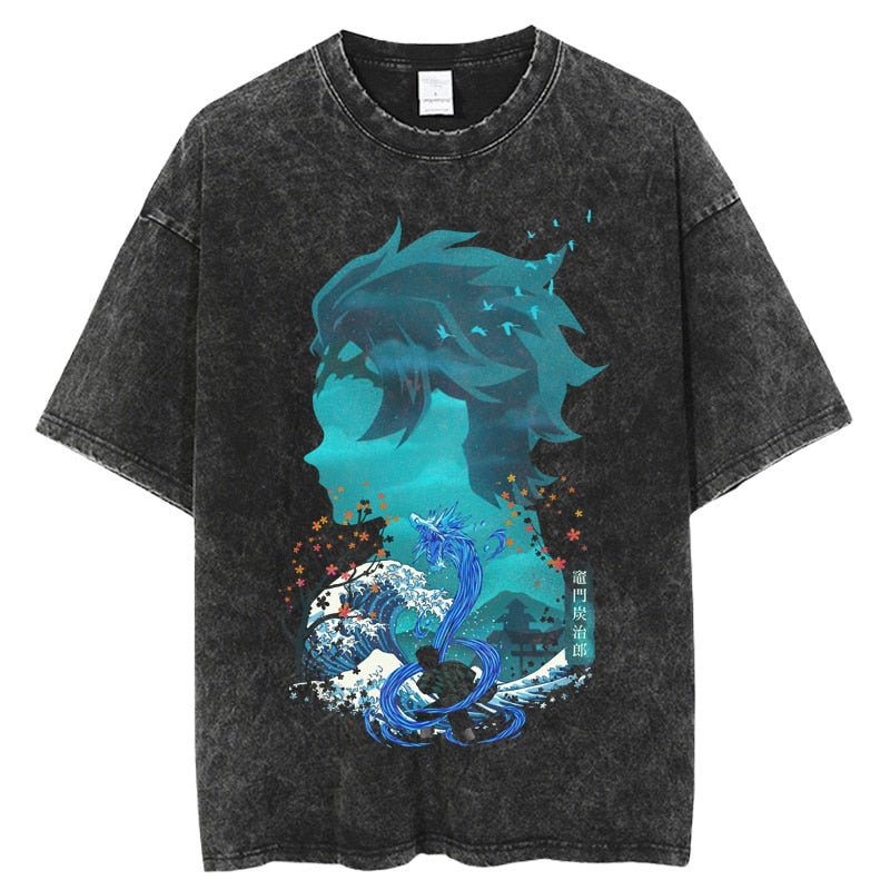 Demon Slayer Hero Vintage T-Shirt