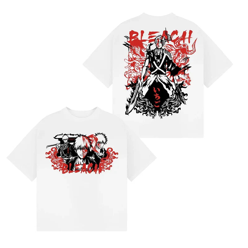 Bleach Soul's Power Oversized Graphic T-Shirt