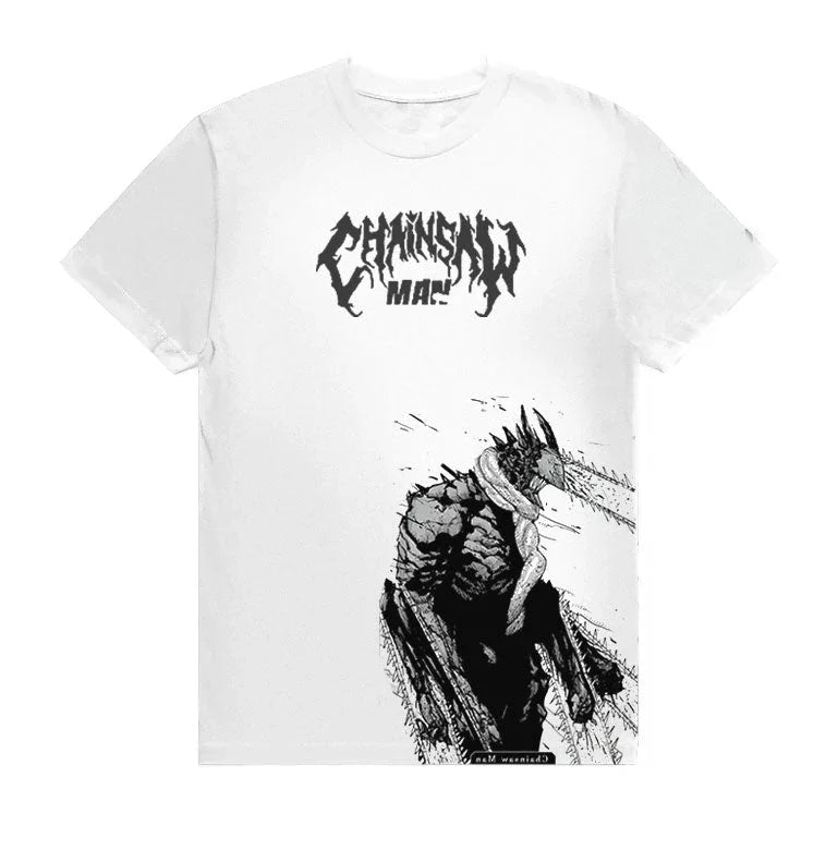Chainsaw Man Denji's Blade Oversized Graphic T-Shirt