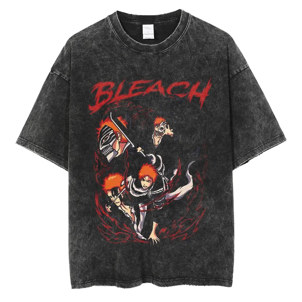 Bleach Soul Reaper Oversized Vintage T-Shirt
