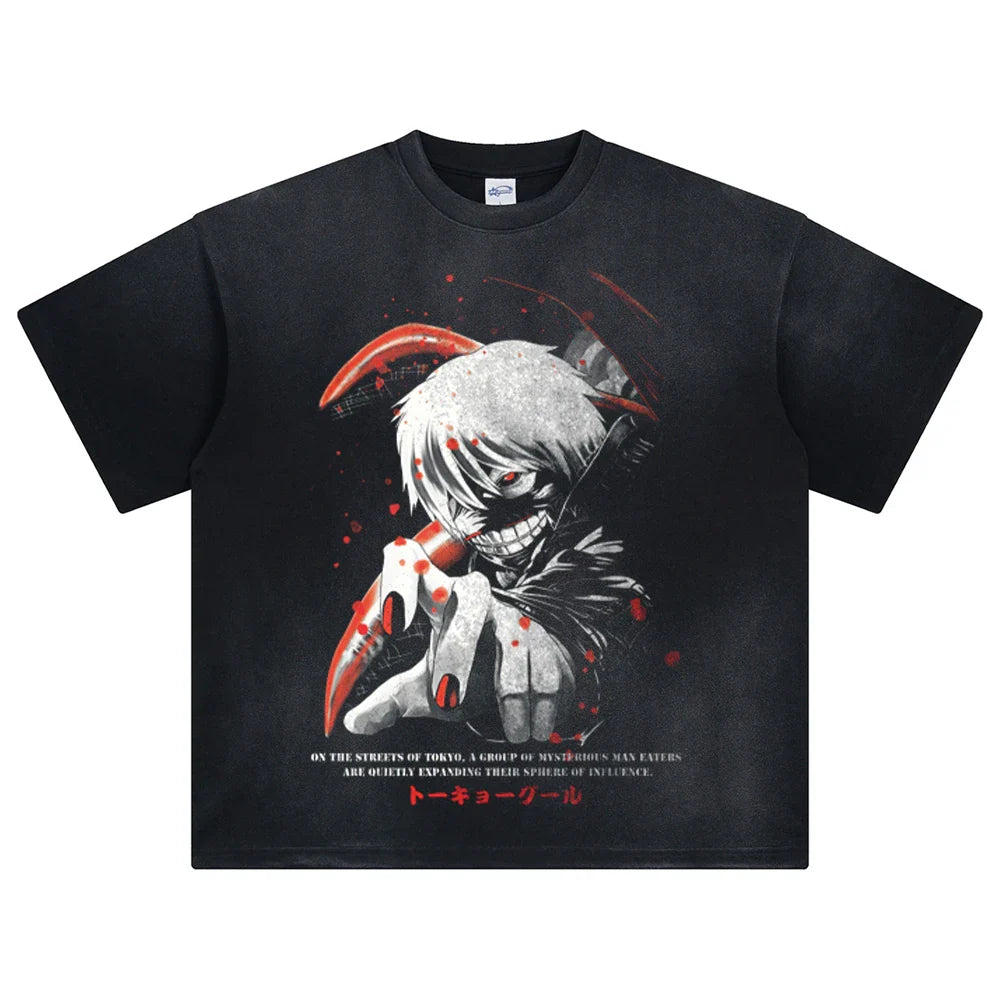 Tokyo Ghoul Kaneki's Ghoul Oversized Vintage T-Shirt