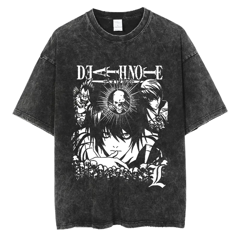 Death Note Complex L Vintage T-Shirt