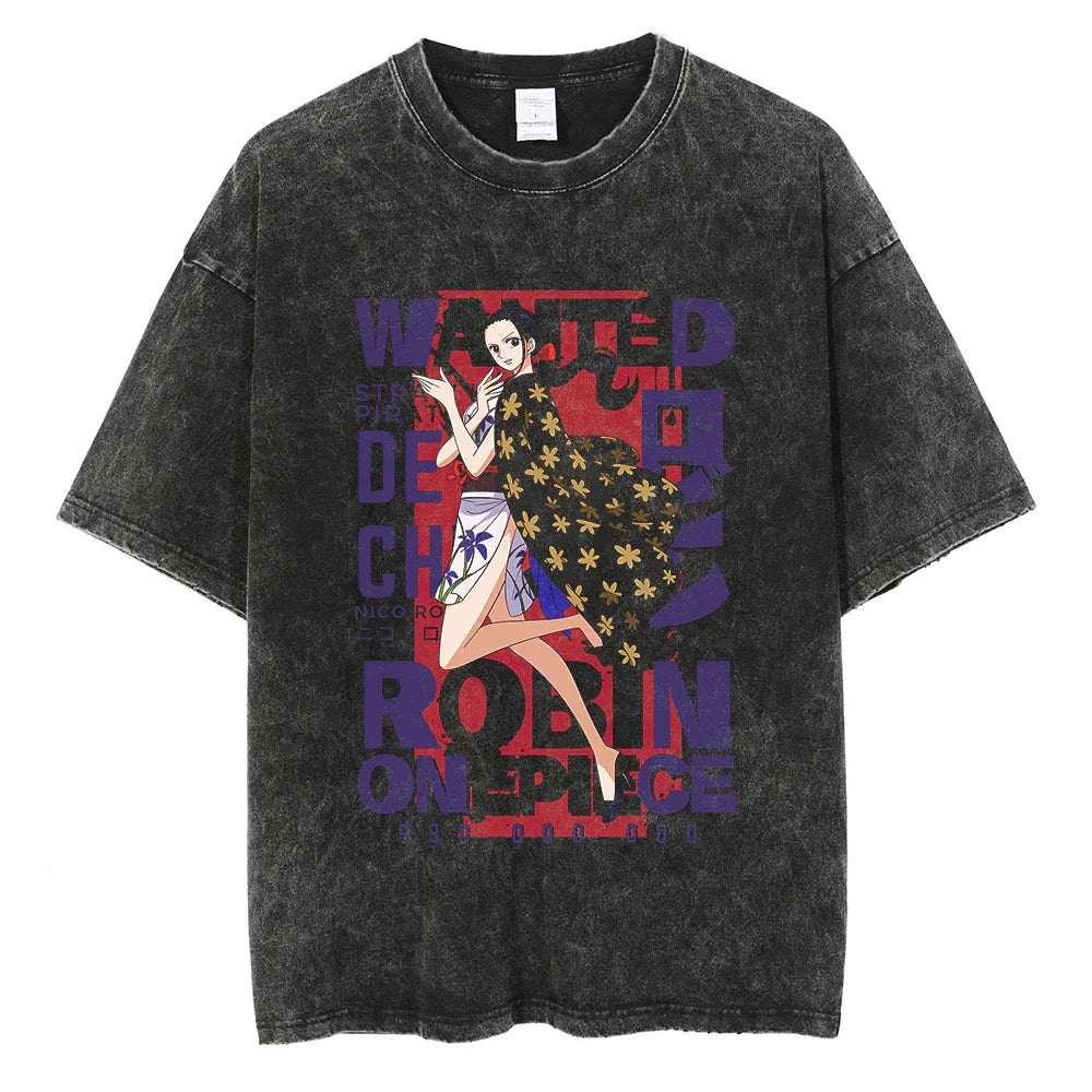 One Piece Luffy Gear Fifth Fury Vintage T-Shirt