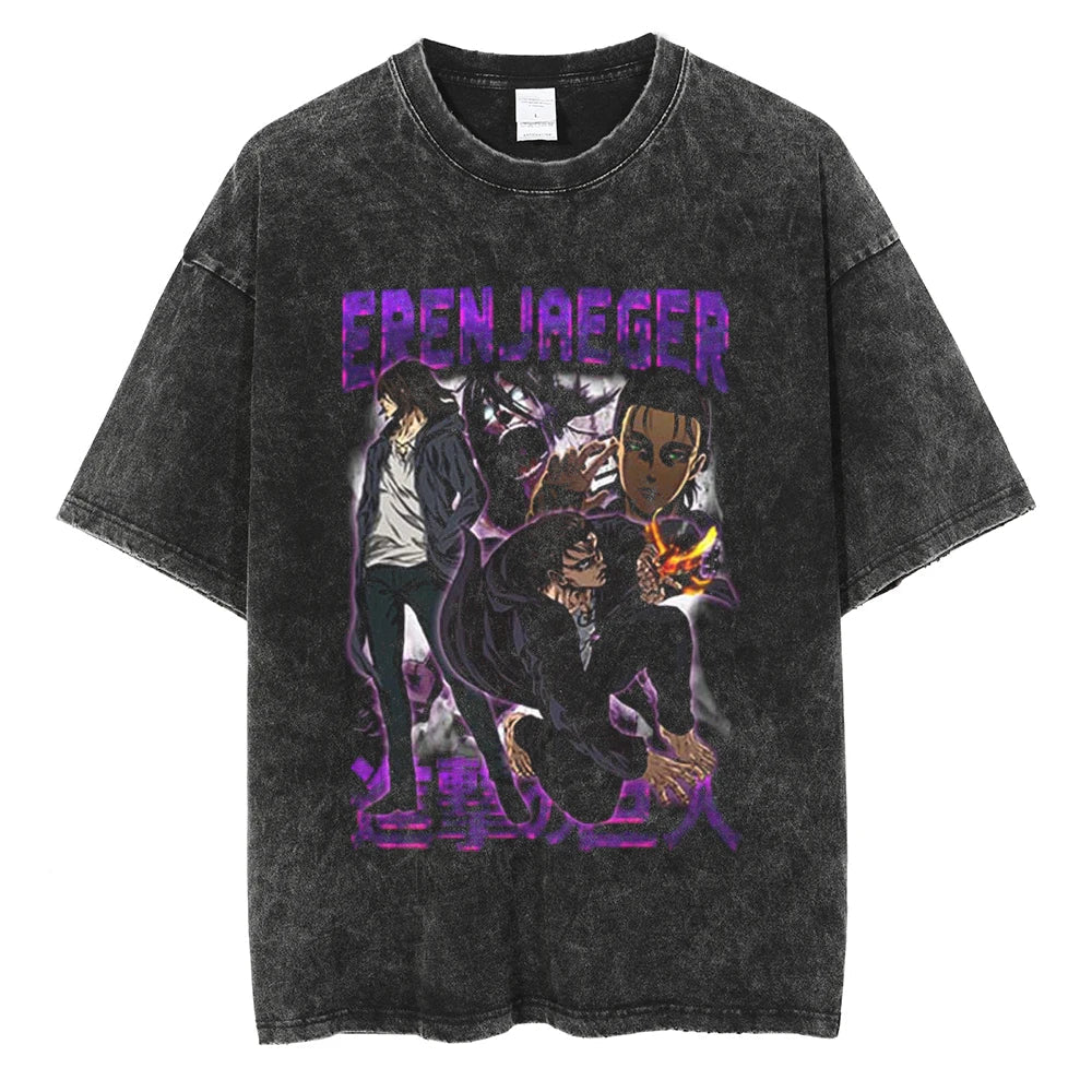 Attack on Titan Eren Yeager Humanity's Hope Vintage T-Shirt