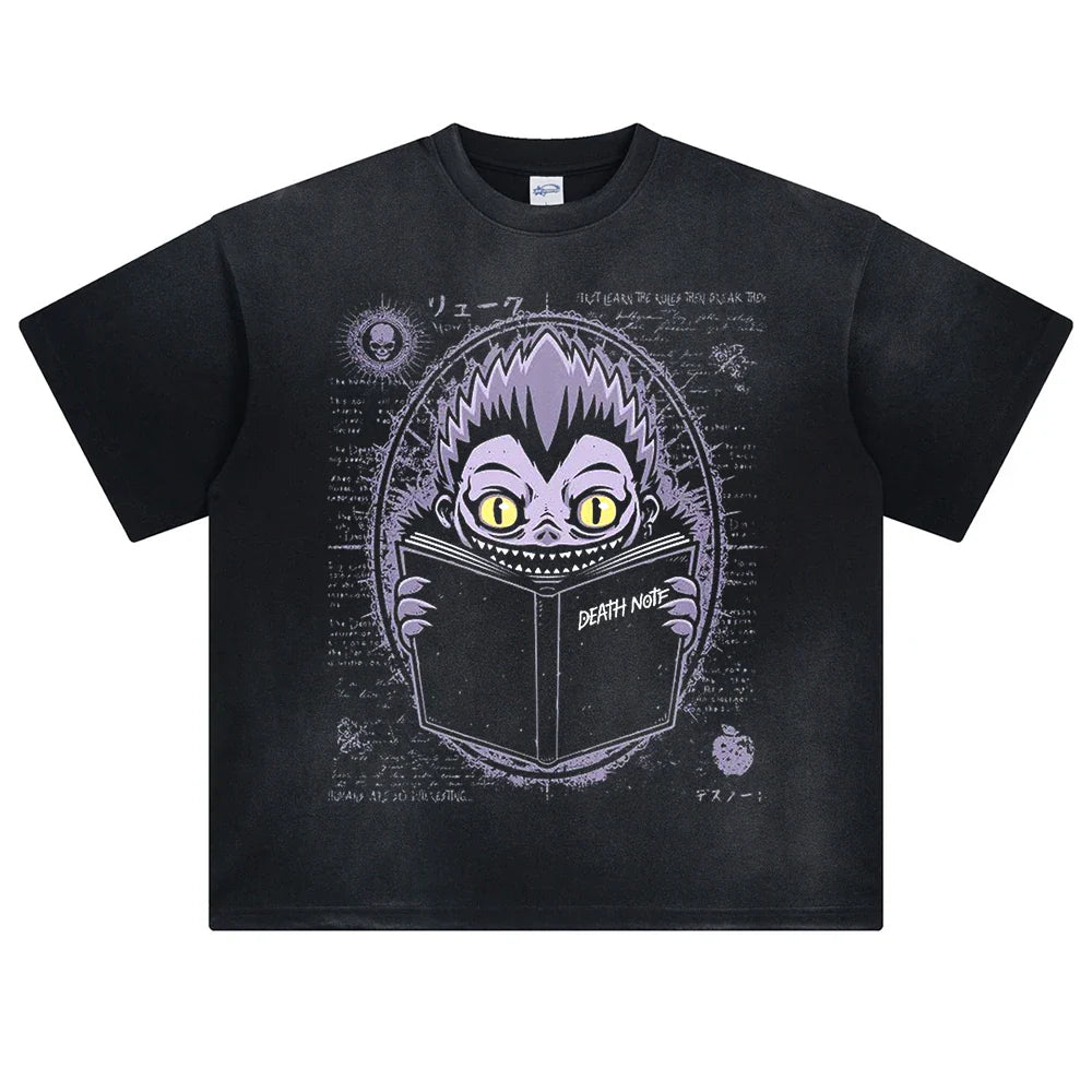 Death Note Shinigami's Shadow Vintage T-Shirt