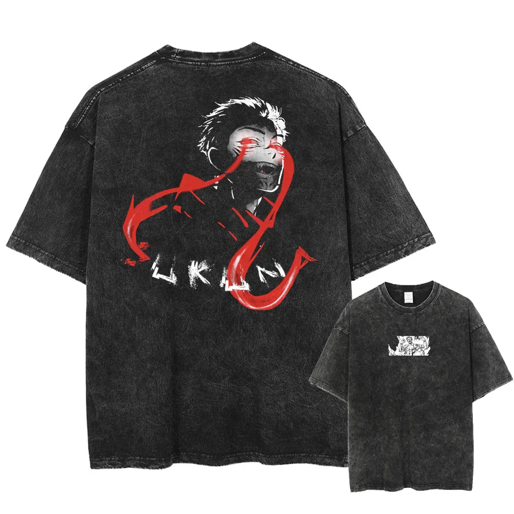 Jujutsu Kaisen Sukuna's Curse Vintage T-Shirt
