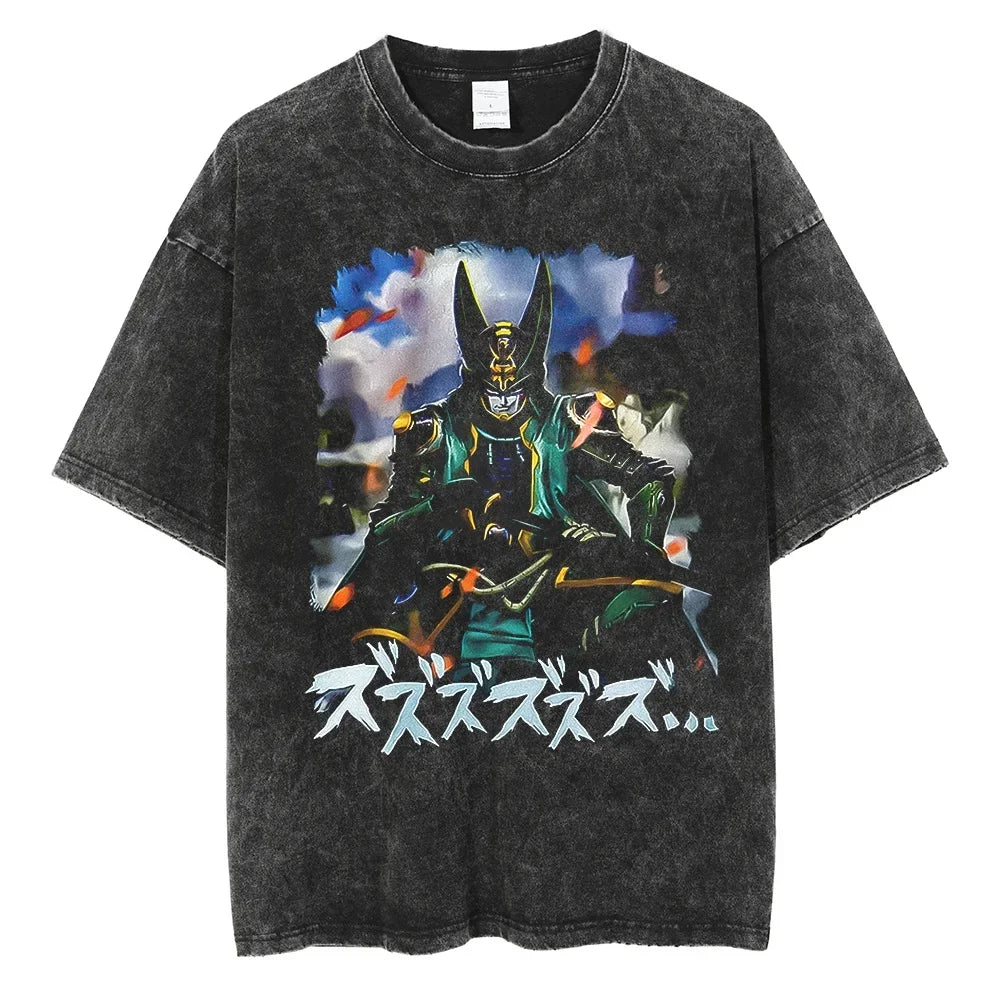 Dragon Ball Cell's Perfect Oversized Vintage T-Shirt