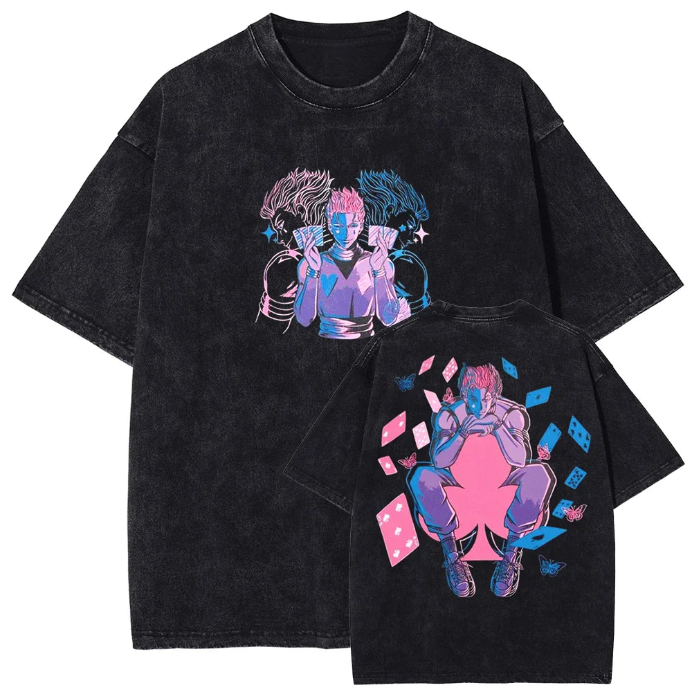 Hunter x Hunter Hisoka's Menace Oversized Vintage Shirt