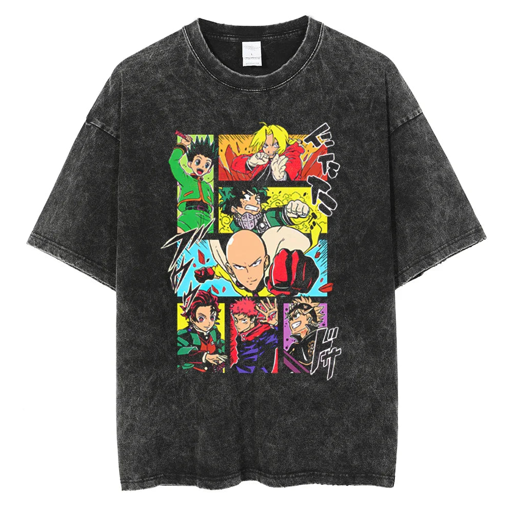 One Punch Man S-Class Heroes Vintage T-Shirt