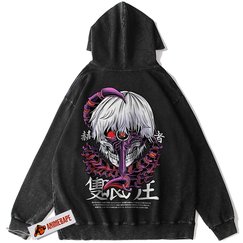 Tokyo Ghoul Ken Kaneki Hoodie Vintage Anime Hoodie for Men