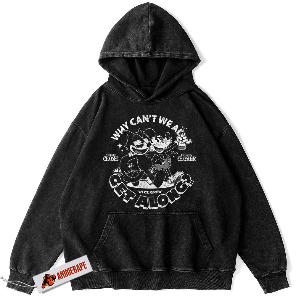 Mickey Mouse Disney Vintage Animated Hoodie for Kids and Adults
