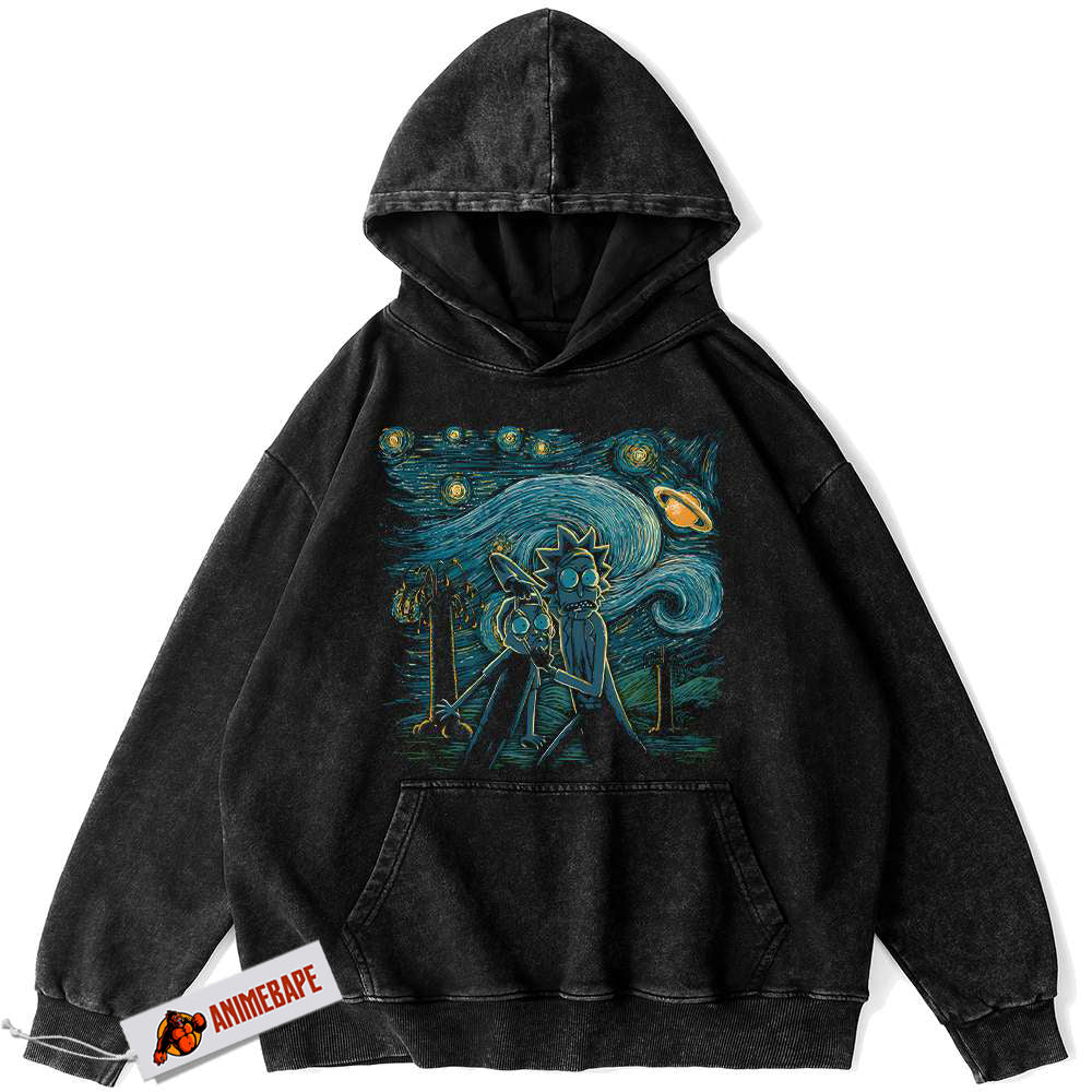 Vintage Rick and Morty Animated Hoodie for Fans and Collectors