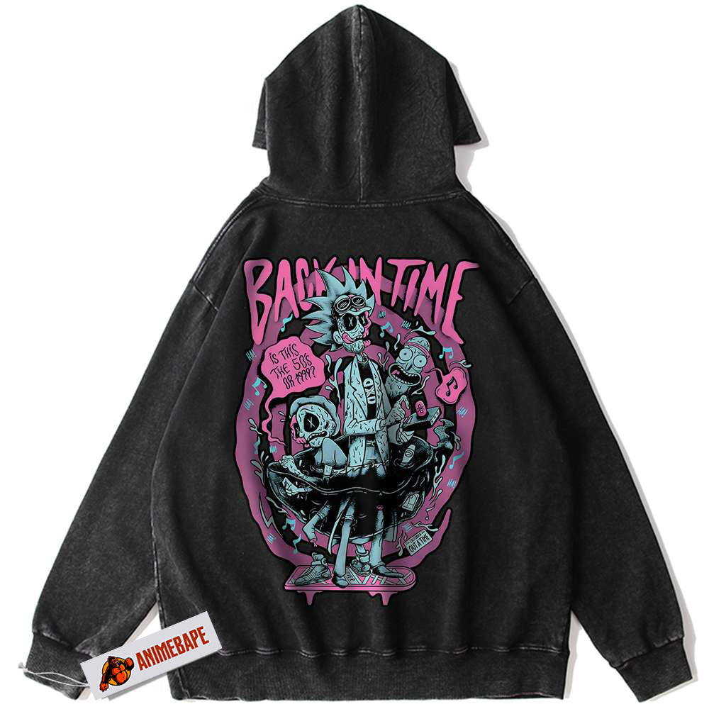 Rick and Morty Vintage Animated Hoodie for Fans and Collectors