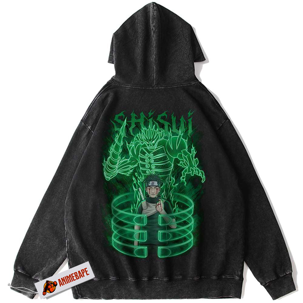 Shisui Uchiha Naruto Vintage Hoodie, Anime Hoodie for Fans