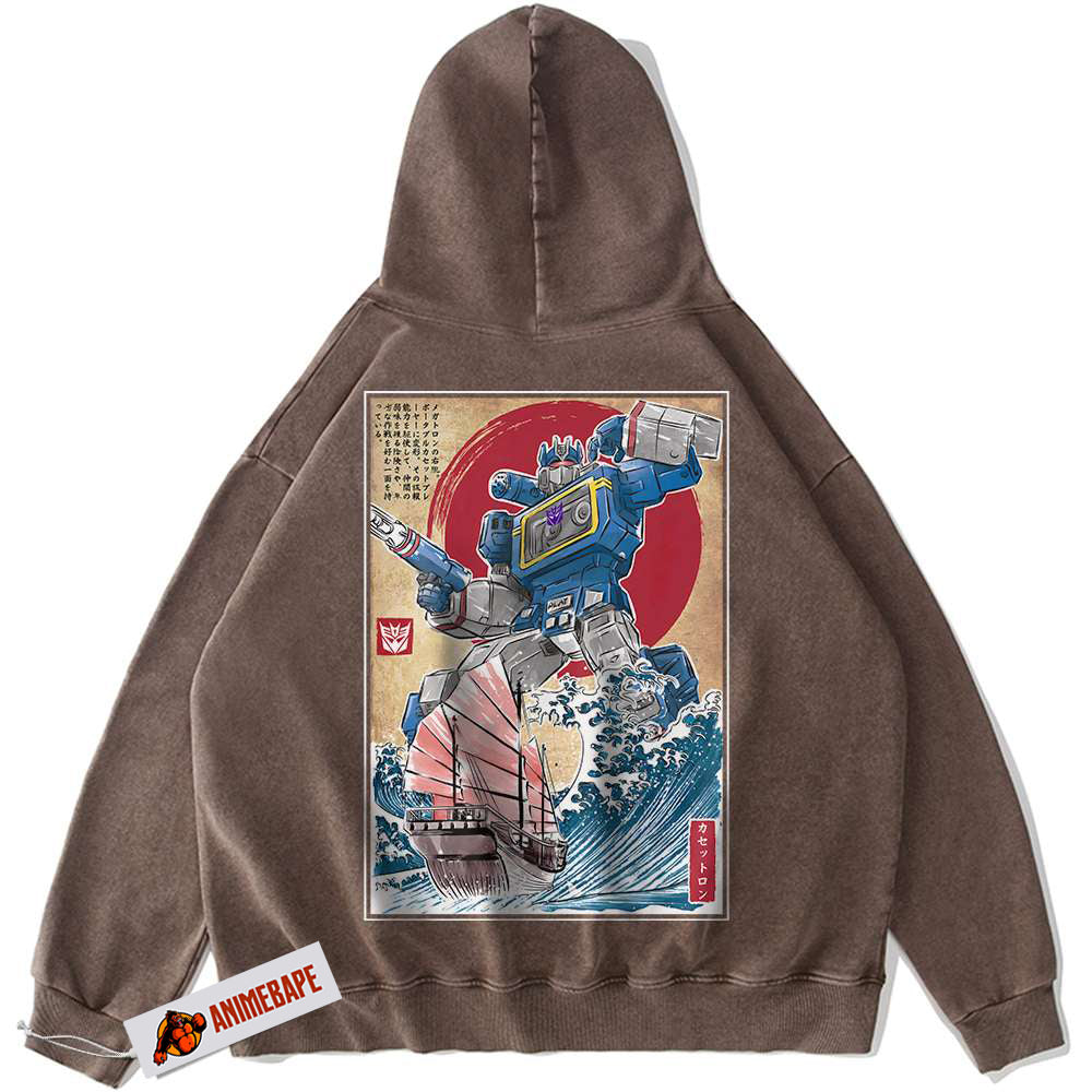 Transformers Soundwave Vintage Movie Hoodie Soundwave
