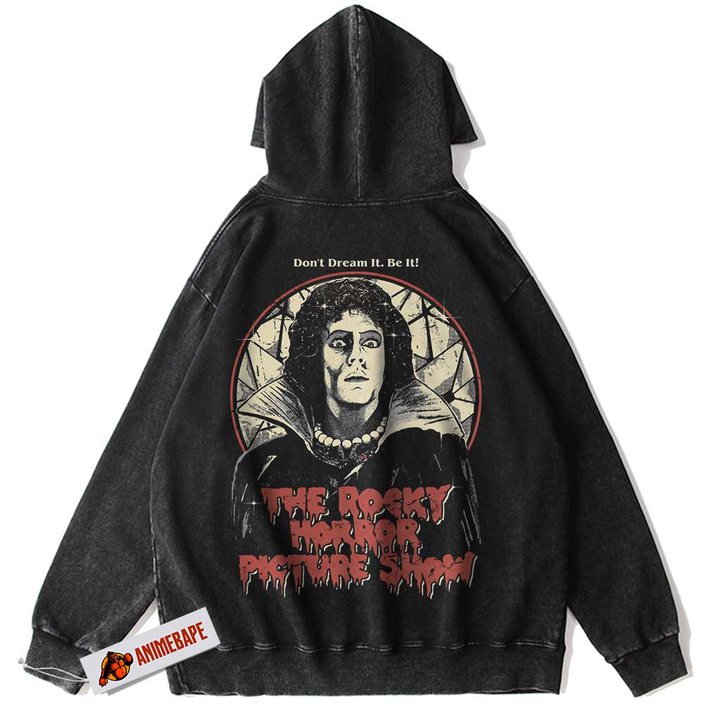 Rocky Horror Picture Show Halloween Vintage Hoodie for Horror Fans