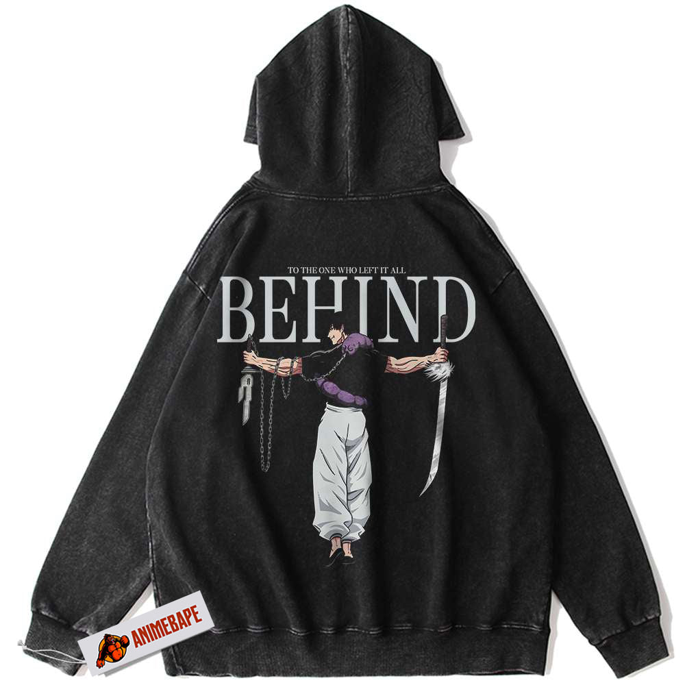 Toji Fushiguro Jujutsu Kaisen Vintage Anime Hoodie