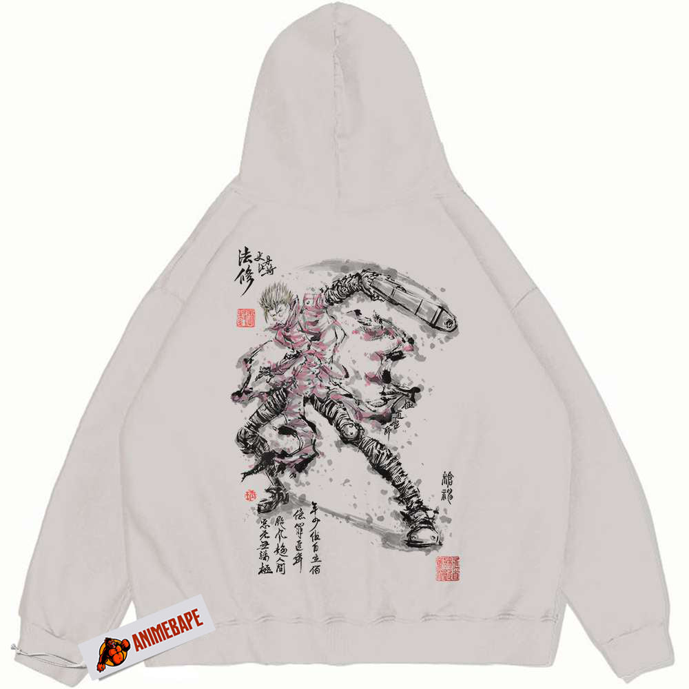 Trigun Vash the Stampede Vintage Anime Hoodie for Fans